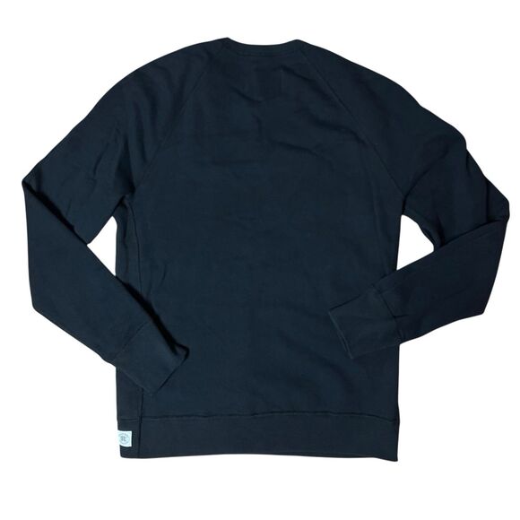 Reigning Champ Mens S Black Cotton Crewneck Sweatshirt Logo Athletic Streetwear - Picture 11 of 12